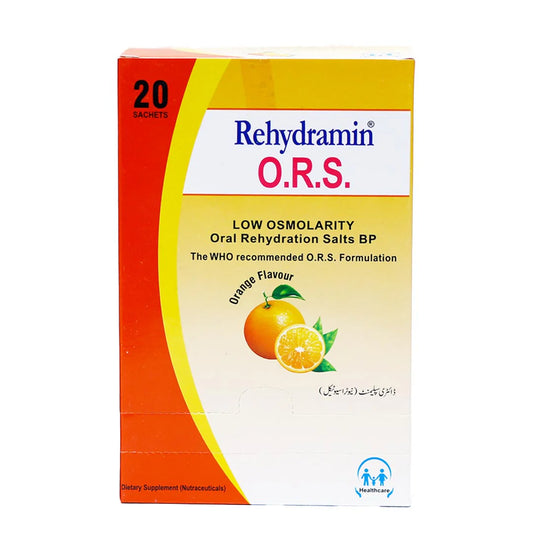 Rehydramin O.R.S Sachet Pack (Orange)